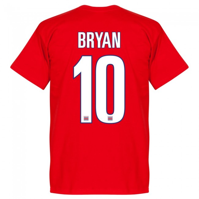 Costa Rica Bryan Team T-Shirt - Red