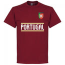 Portugal Ronaldo 7 Team KIDS T-Shirt - Maroon