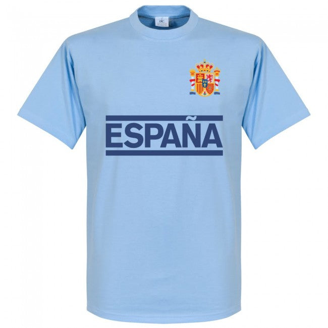 Spain Casillas Team T-shirt - Sky