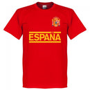 Spain A. Iniesta Team T-Shirt - Red