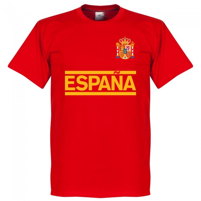 Spain Morata Team T-Shirt - Red