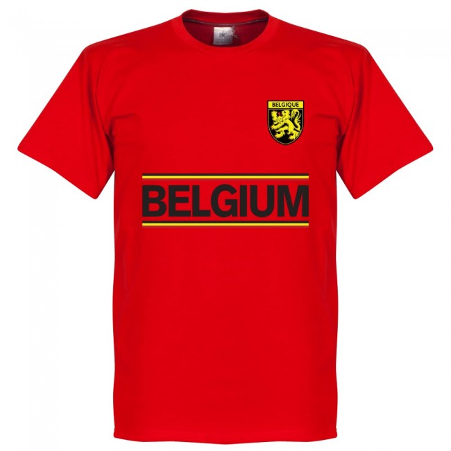 Belguim De Bruyne Team T-Shirt - Red