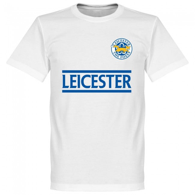 Leicester Vardy 9 Team T-shirt - White