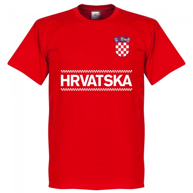 Croatia Modric 10 Team T-Shirt - Red