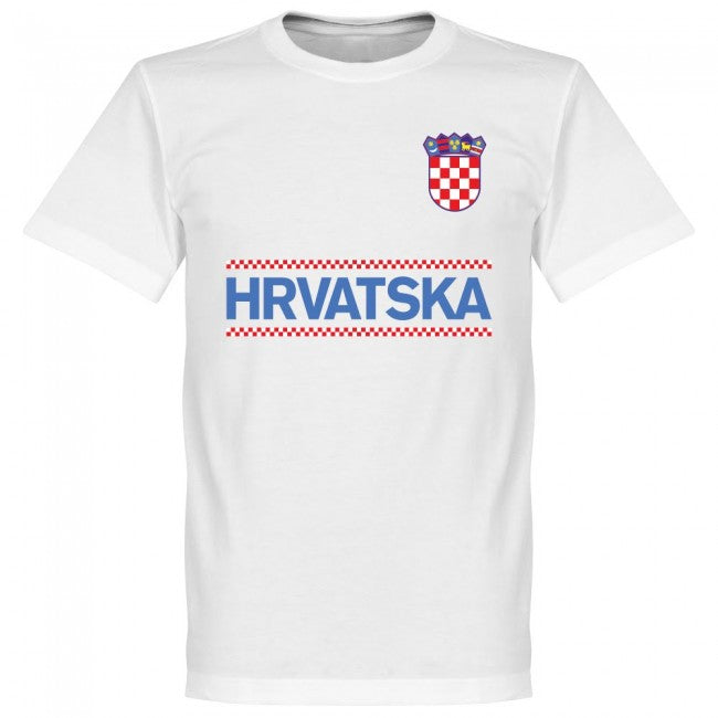 Croatia Mandzukic 17 Team T-Shirt - White
