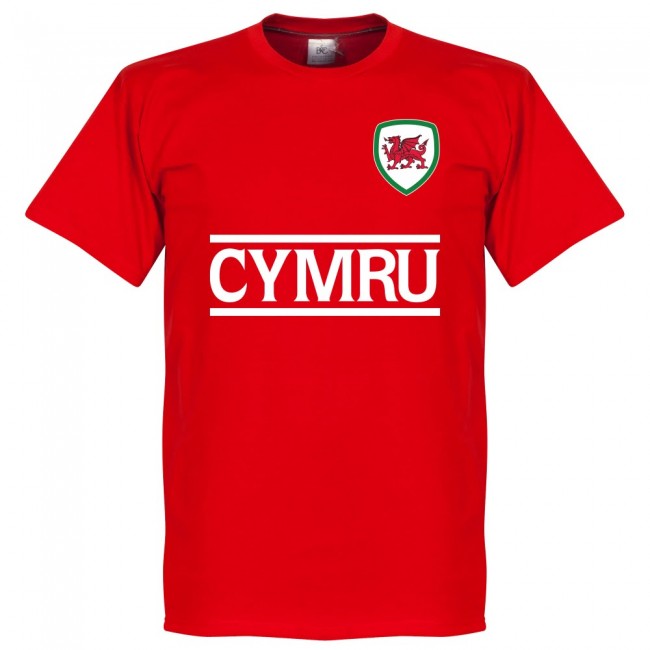 Cymru Ramsey 10 Team T-Shirt - Red