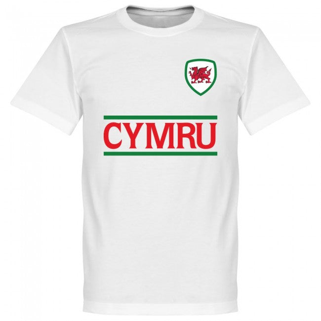 Cymru Ramsey Team T-shirt - White