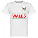 Wales Bale Kids Team T-shirt - White