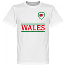 Wales Bale Team T-shirt - White