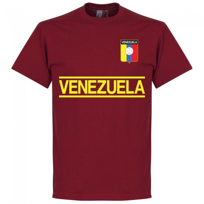 Venezuela Arango No.18 Team T-shirt - Deep Red