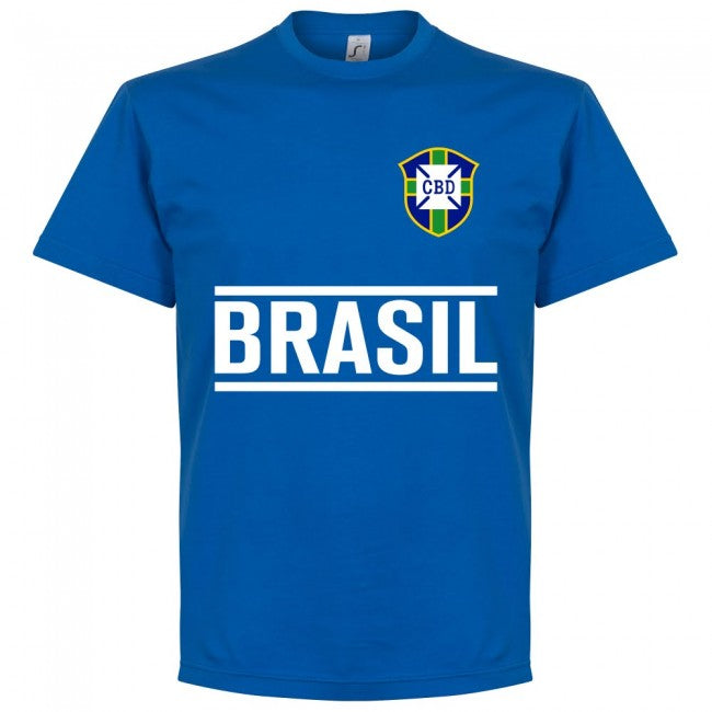 Brazil Team No.10 T-shirt - Royal