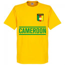 Cameroon Aboubakar 10 Team T-Shirt - Yellow