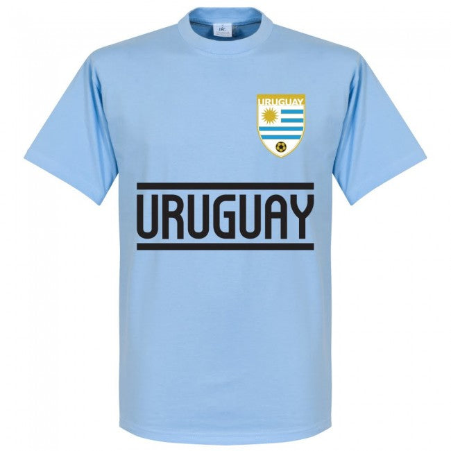 Uruguay L. Suarez Team T-Shirt - Sky