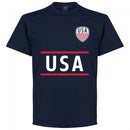 USA Dempsey 8 Team T-Shirt - Navy