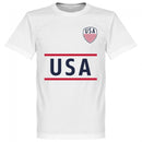 USA Wood 7 Team T-Shirt - White