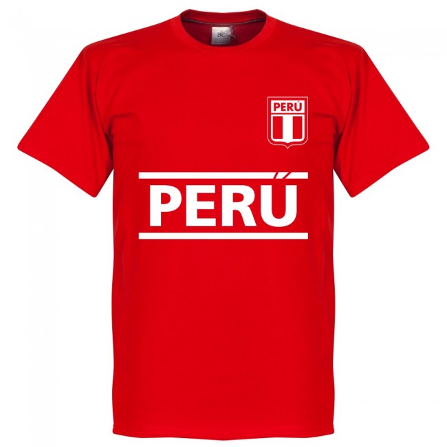 Peru Farfan 10 Team T-Shirt - Red