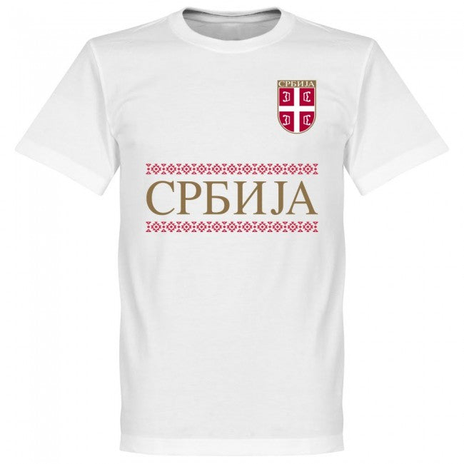 Serbia Matic 21 Team T-Shirt - White