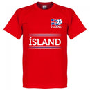 Iceland Halldorsson 1 Team KIDS T-Shirt - Red
