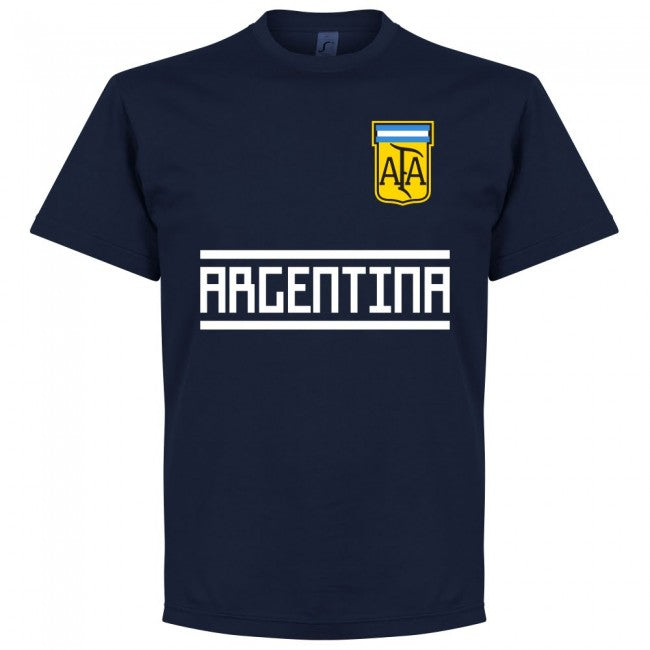 Argentina Dybala 7 Team T-Shirt - Navy