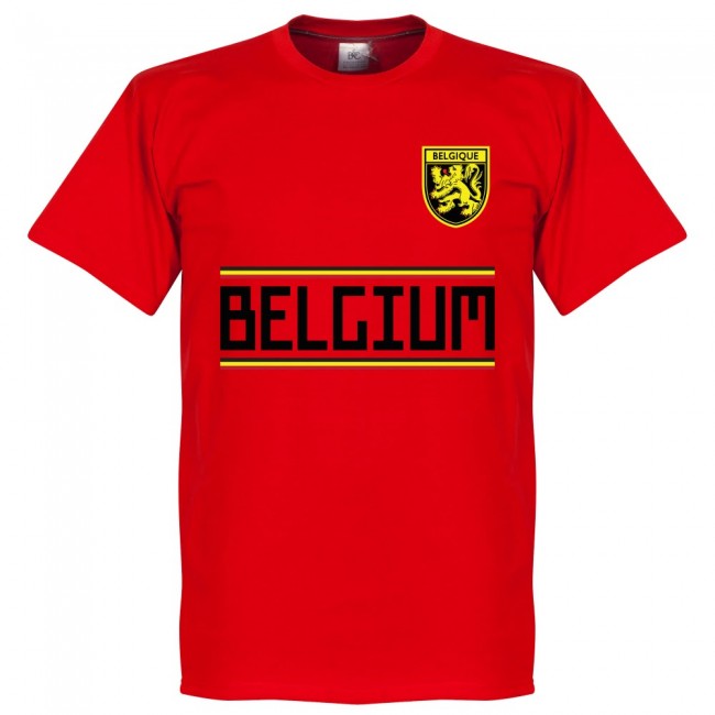 Belgium Hazard 10 Team T-Shirt - Red