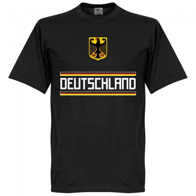 Germany Hummels 5 Team T-Shirt - Black