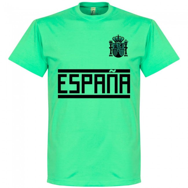 Spain De Gea 1 Team T-Shirt - Caribbean Blue