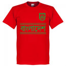Bangladesh Biswas 10 Team T-Shirt - Red