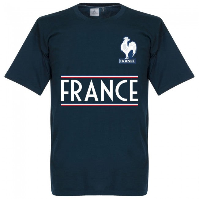 France Team KIDS Mbappé 10 T-shirt - Navy