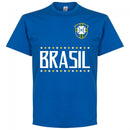 Brazil Socrates 8 Gallery Team T-Shirt - Royal