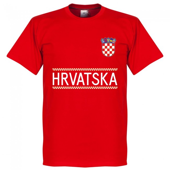 Croatia Perisic 4 Team T-Shirt - Red