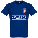 Croatia Kramaric 9 Team T-Shirt - Ultramarine Blue