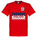England Sterling 10 Team T-Shirt - Red