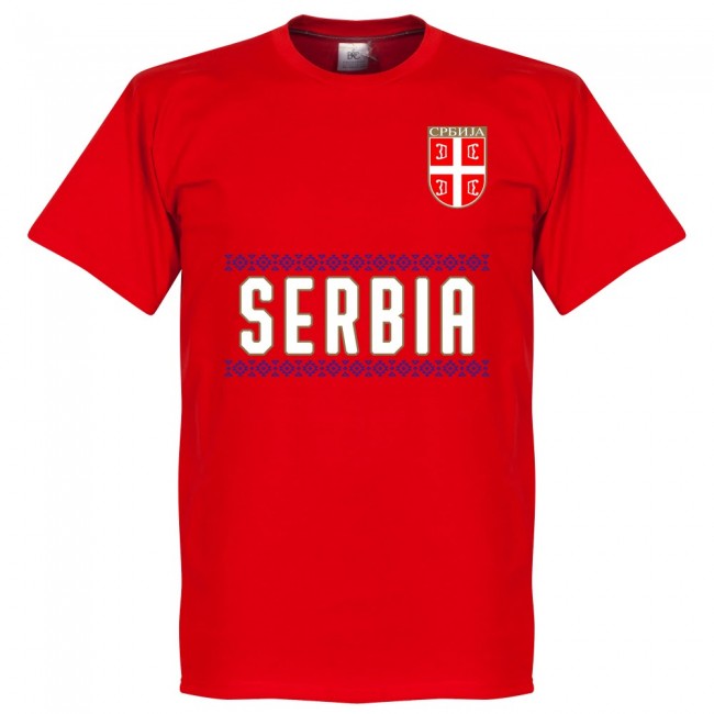 Serbia Jovic 9 Team T-Shirt - Red
