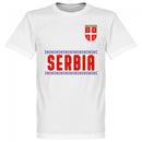 Serbia Matic 21 Team T-Shirt - White