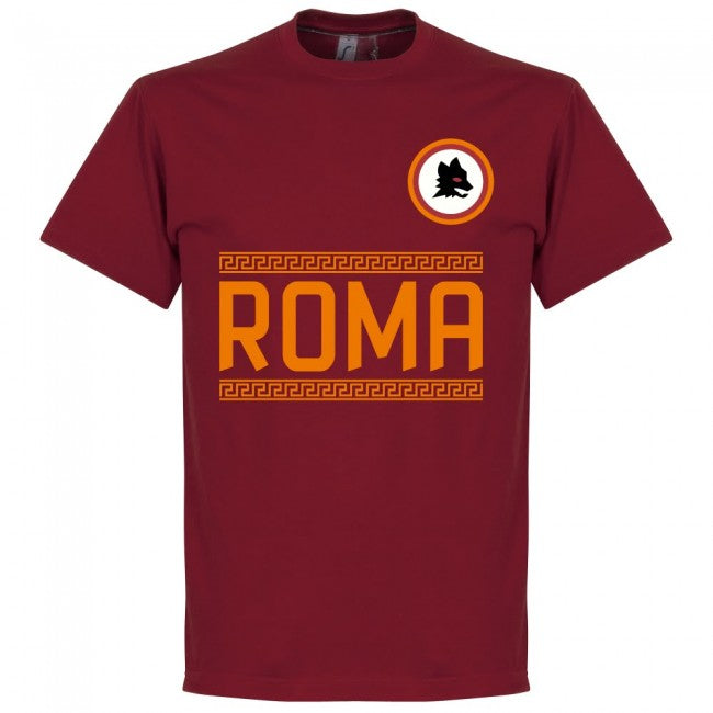 AS Roma Džeko 9 Team T-Shirt - Red