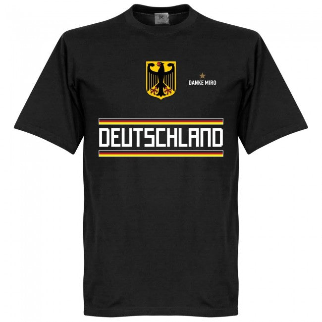 Germany Danke Miro Klose Team KIDS T-Shirt - Black