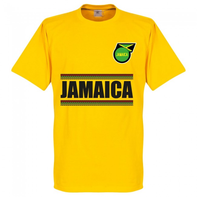 Jamaica Morrison 10 Team T-Shirt - Yellow
