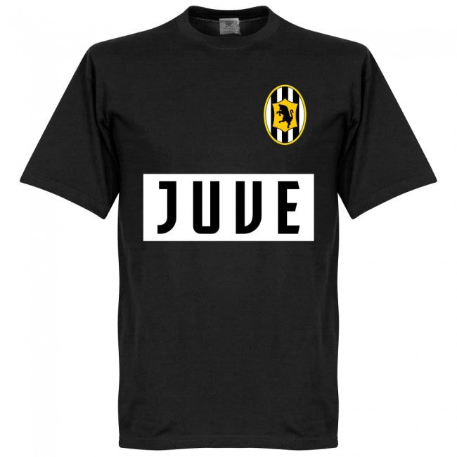 Juve Ronaldo 7 Team T-shirt - Black