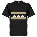 Amsterdam Team Ziyech 22 T-Shirt - Black