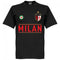 AC Milan Rijkaard 8 Team T-Shirt - Black
