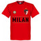 AC Milan Boban 10 Team T-Shirt - Red