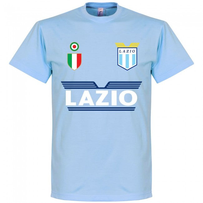 Lazio Di Canio 9 Team T-Shirt - Sky