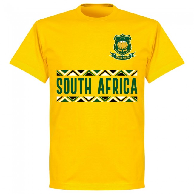 South Africa Rugby Team Kolisi 6 T-shirt - Yellow