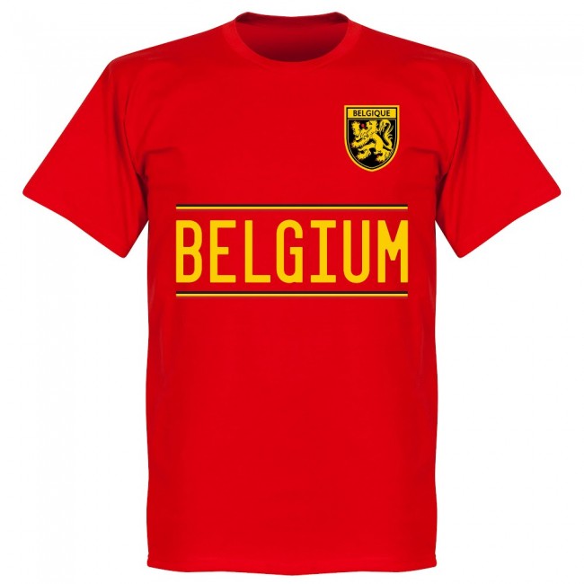Belgium Hazard 10 2020 Team T-Shirt - Red