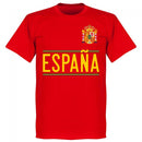 Spain Morata 7 2020 Team T-Shirt - Red