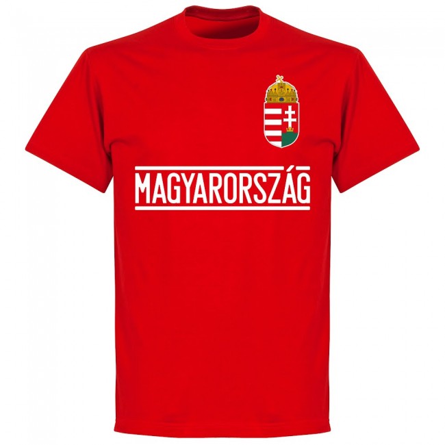 Hungary Szoboszlai 10 Team T-Shirt - Red