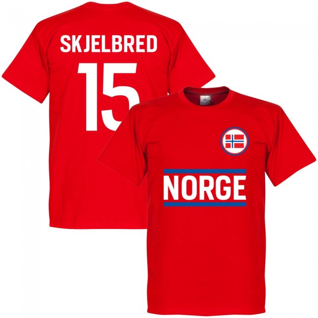 Norway Team Skjelbred 15 T-Shirt - Red