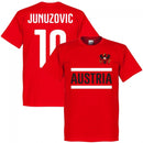 Austria Junuzovic 10 Team T-Shirt - Red
