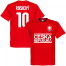 Czech Republic Rosicky Team T-Shirt - Red