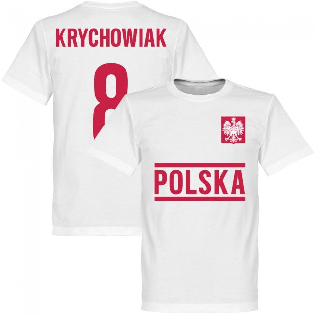 Poland Krychowiak Team T-Shirt - White